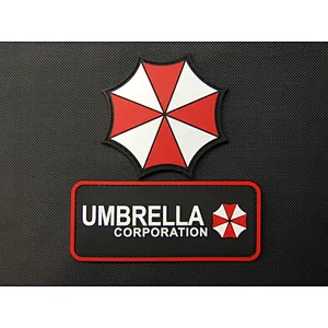 Umbrella Corp Military Hook Tactics Morale PVC Patch