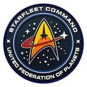 Miltacusa Space United Federation of Planets PVC Hook Patch