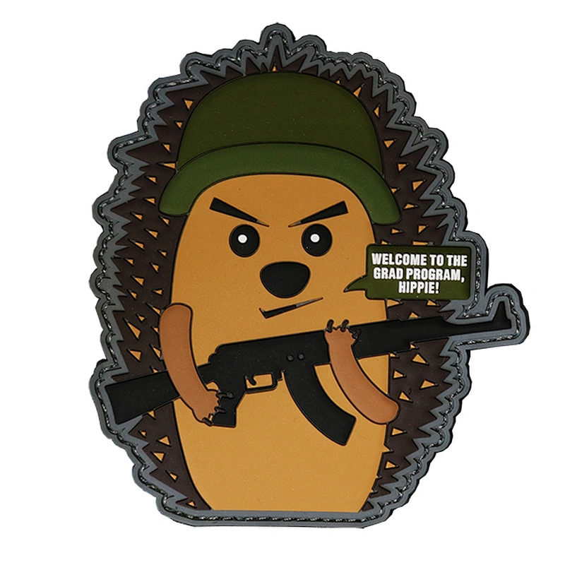 Tactical the hedgehog PVC Morale rubber Patch