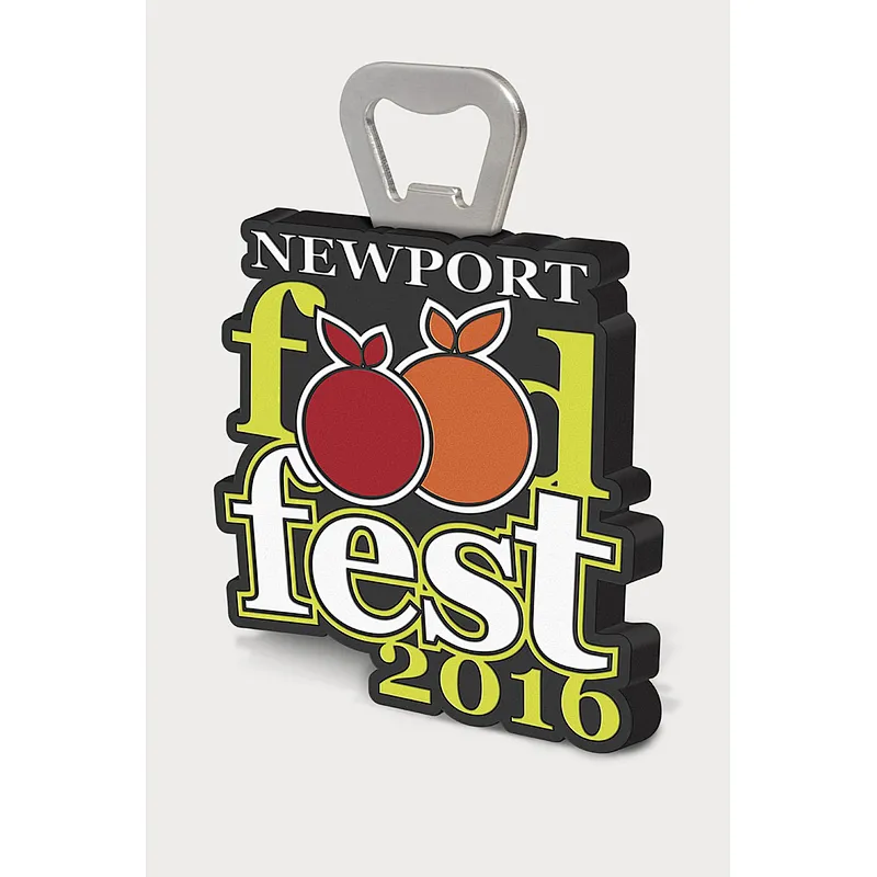 Custom Bottle Opener Fridge Magnet Factory Pvc Bottle Opener With Soft Magnet