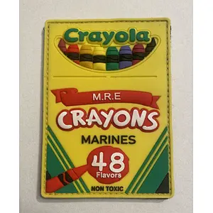 Standard Issue Crayons PVC Patch