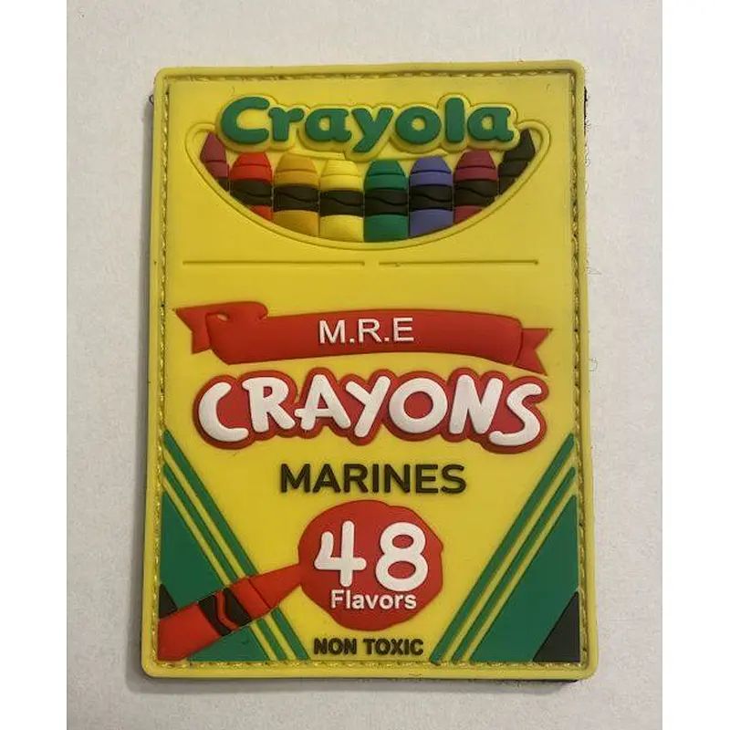 Standard Issue Crayons PVC Patch