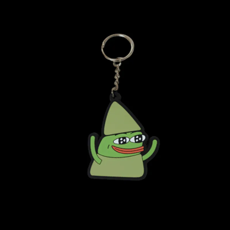 Custom frog Soft PVC Keychain
