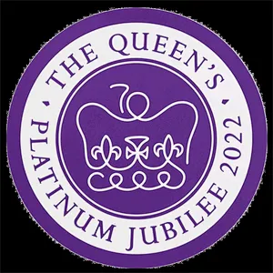 Platinum Jubilee Commemorative PVC Coasters