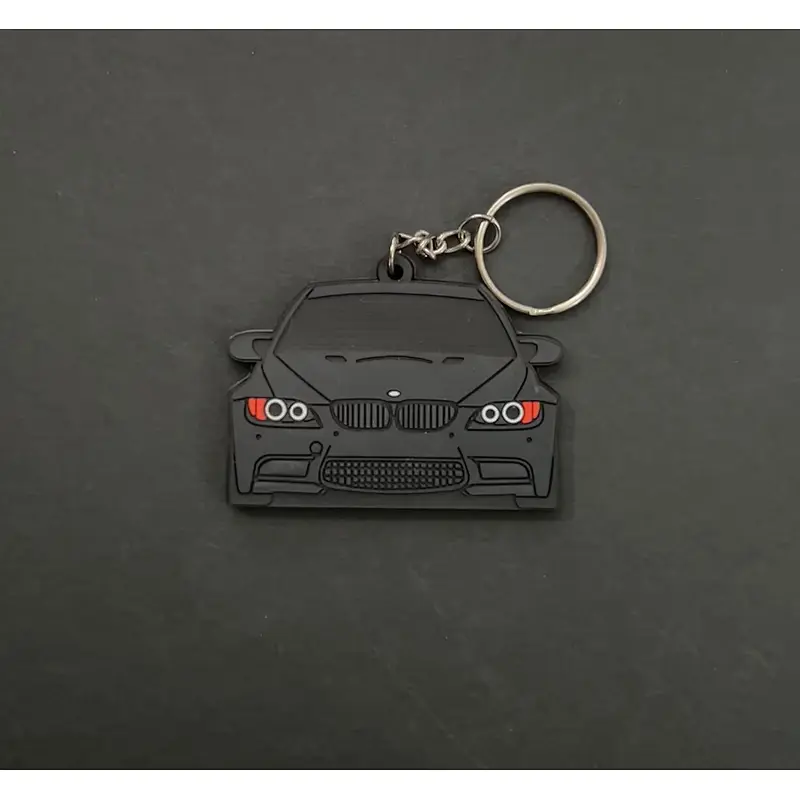 BMW E92 M3 PVC Rubber Keychain