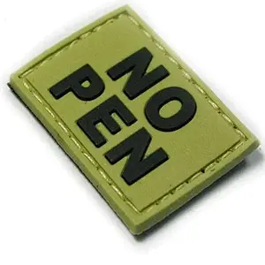 NO PEN (No Penicillin) PVC Morale Patch