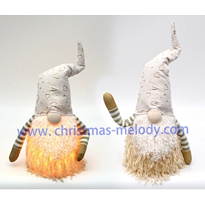 45cm  Golden nose with light