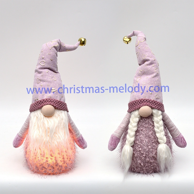 45cm  Christmas Gnomes with lights