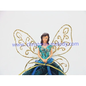 30cm  Christmas  angel  with lights