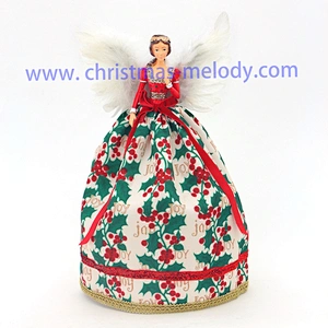 30cm  Christmas  angel  with lights