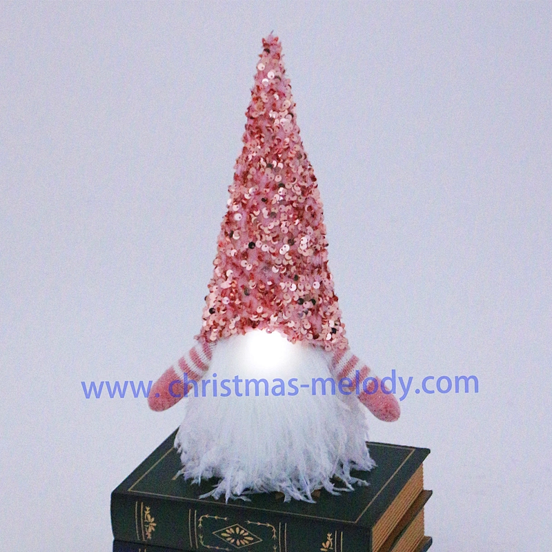 30cm  Christmas Gnomes with lights