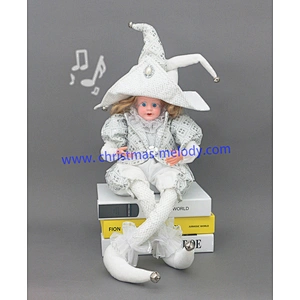 70 cm Christmas dolls with music