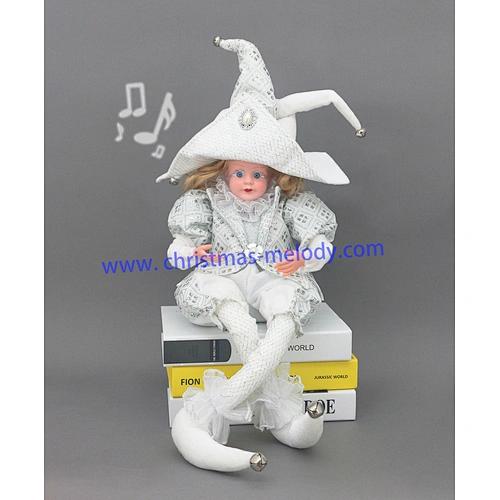 70 cm Christmas dolls with music