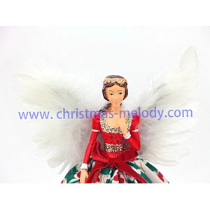 30cm  Christmas  angel  with lights