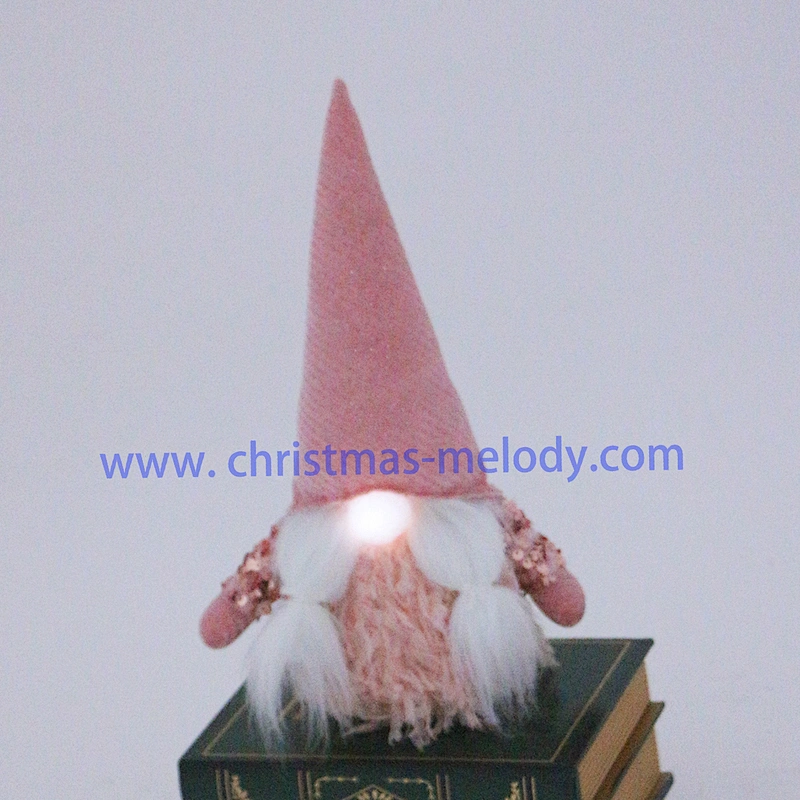 30cm  Christmas Gnomes with lights