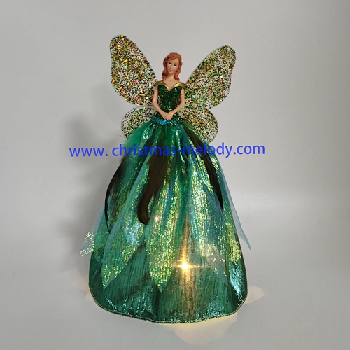 30cm  Christmas  angel  with lights