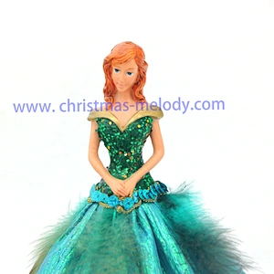 30cm  Christmas  angel  with lights