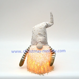 45cm  Golden nose with light