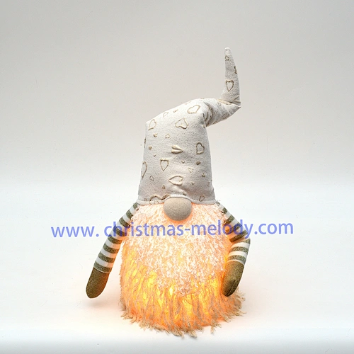 45cm  Golden nose with light