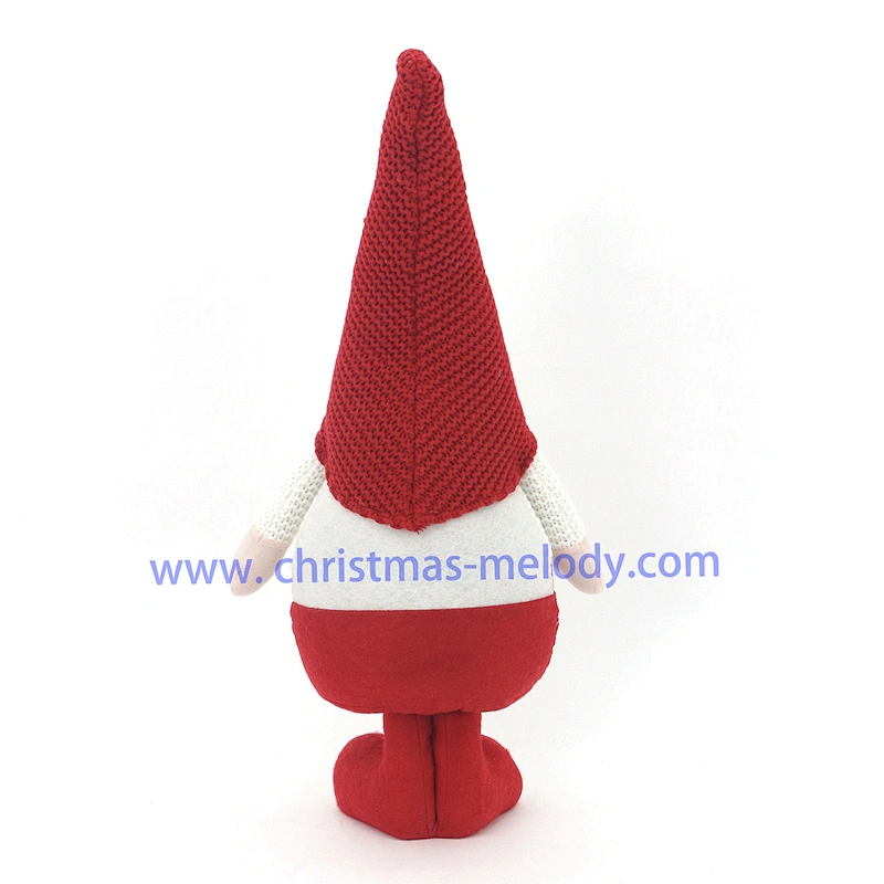 58cm  No face big nose fairy red and white series
