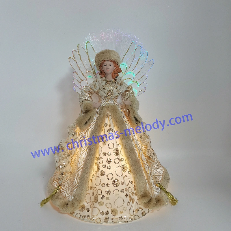 30cm  Angel with lights