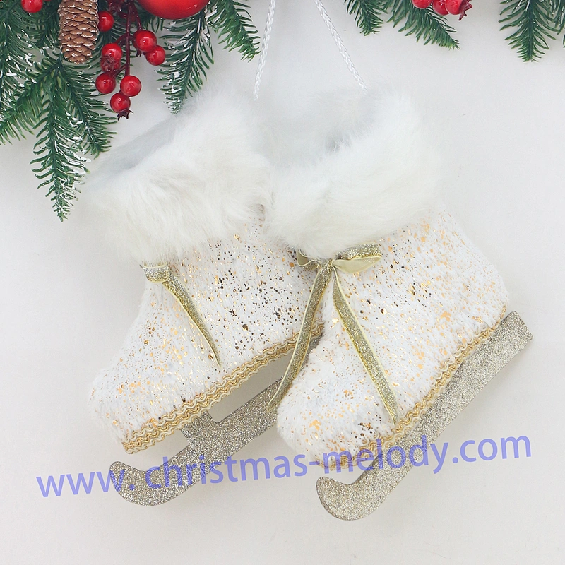 20*20cm Ice skate wreath  ice skate door hanger  ice skate decor
