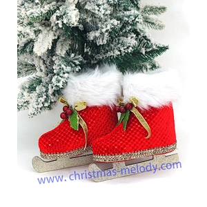 20*20cm Ice skate wreath  ice skate door hanger  ice skate decor
