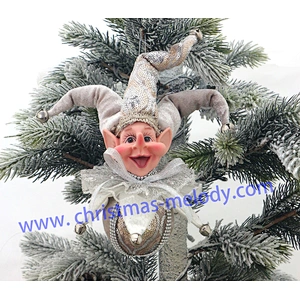 30cm elf decoration ball with long nose