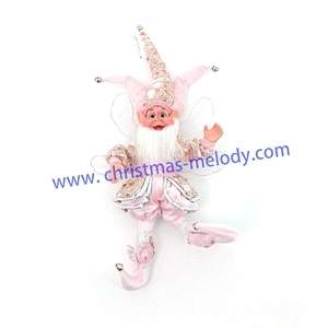 50cm Christmas elves with long nose and wings