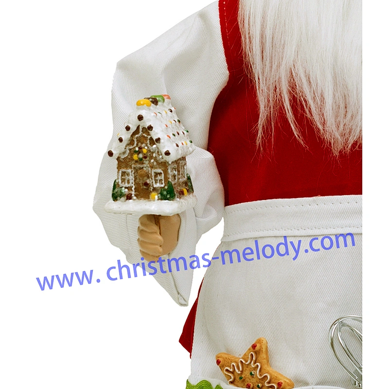 45 cm Christmas chef Santa