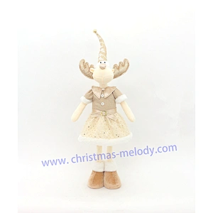 85cm  Suit gold stretch deer