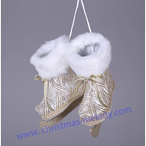 20*20cm Ice skate wreath  ice skate door hanger  ice skate decor