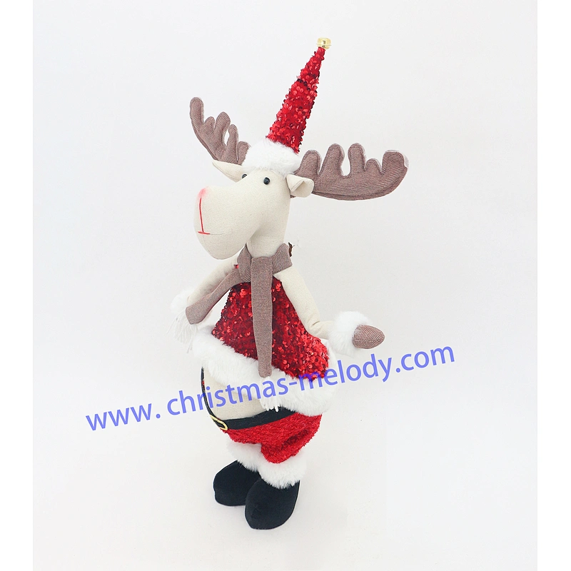 65cm  Big bellied Christmas deer