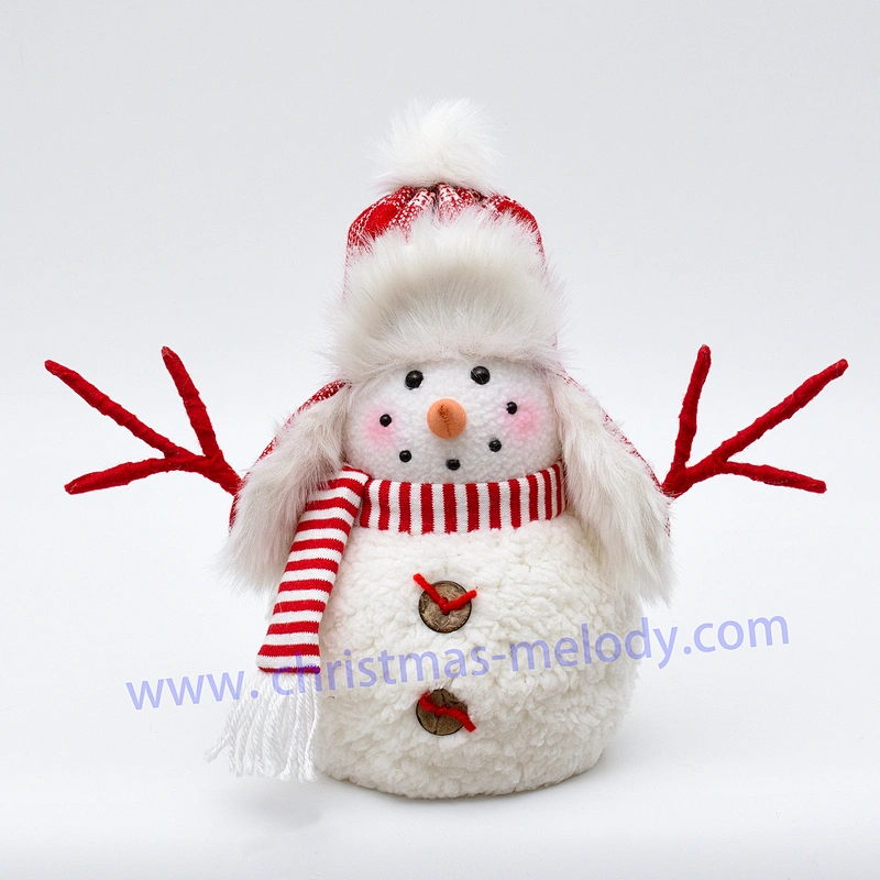 24cm  Snowmen with light and music