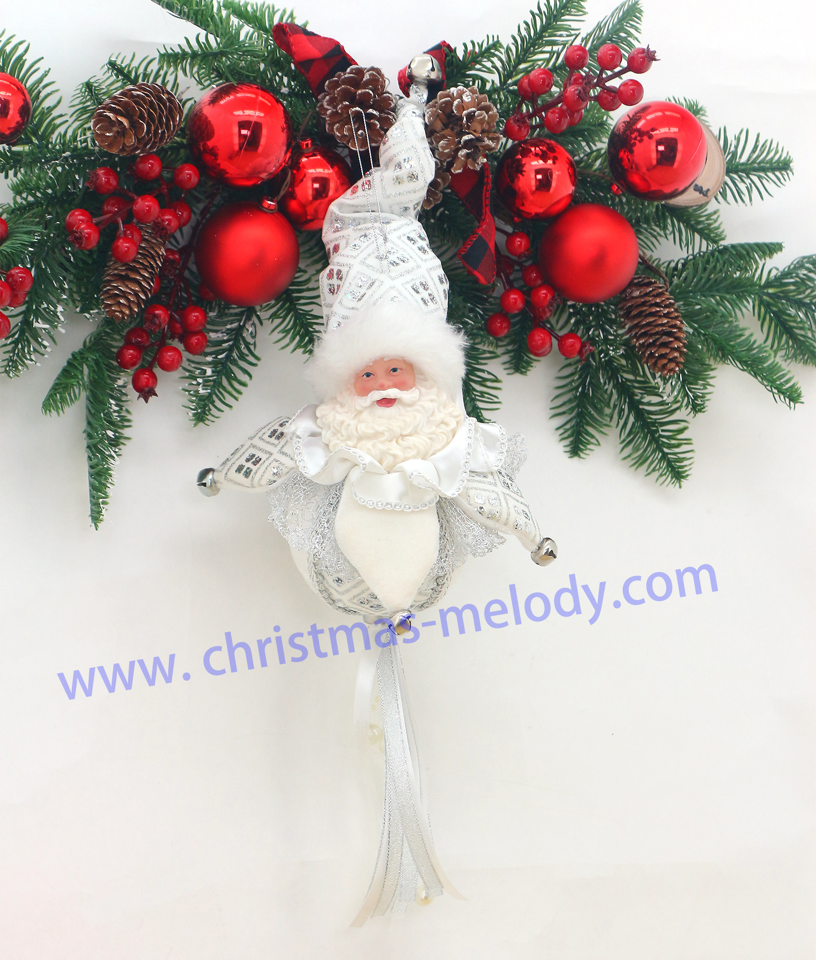 Home Decor Christmas Hanging Decoration Ornaments with santa's face
