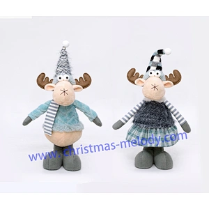 35cm  Christmas deer ab