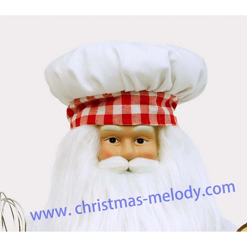 45cm Cooking Santa Claus