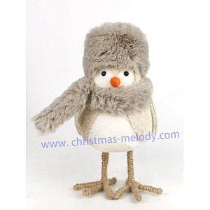 17cm  Khaki hat bird