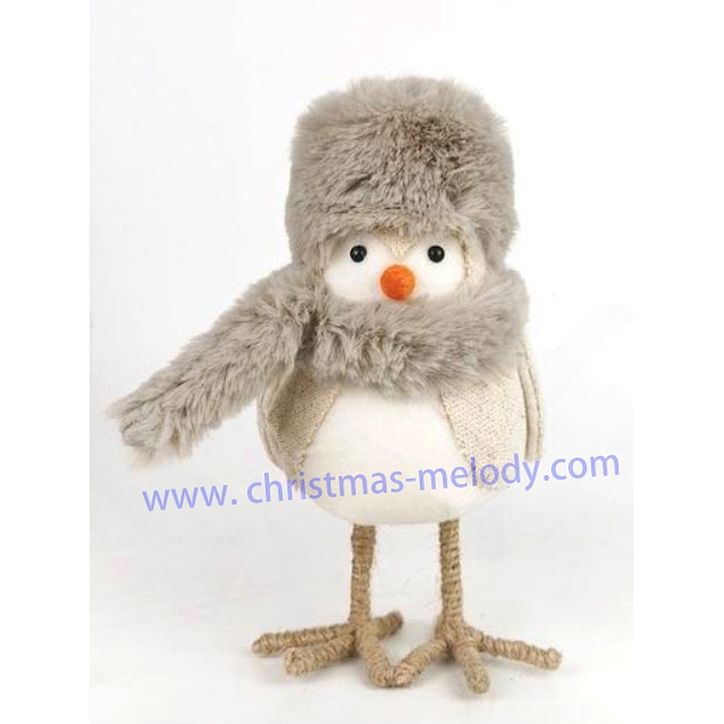 17cm  Khaki hat bird