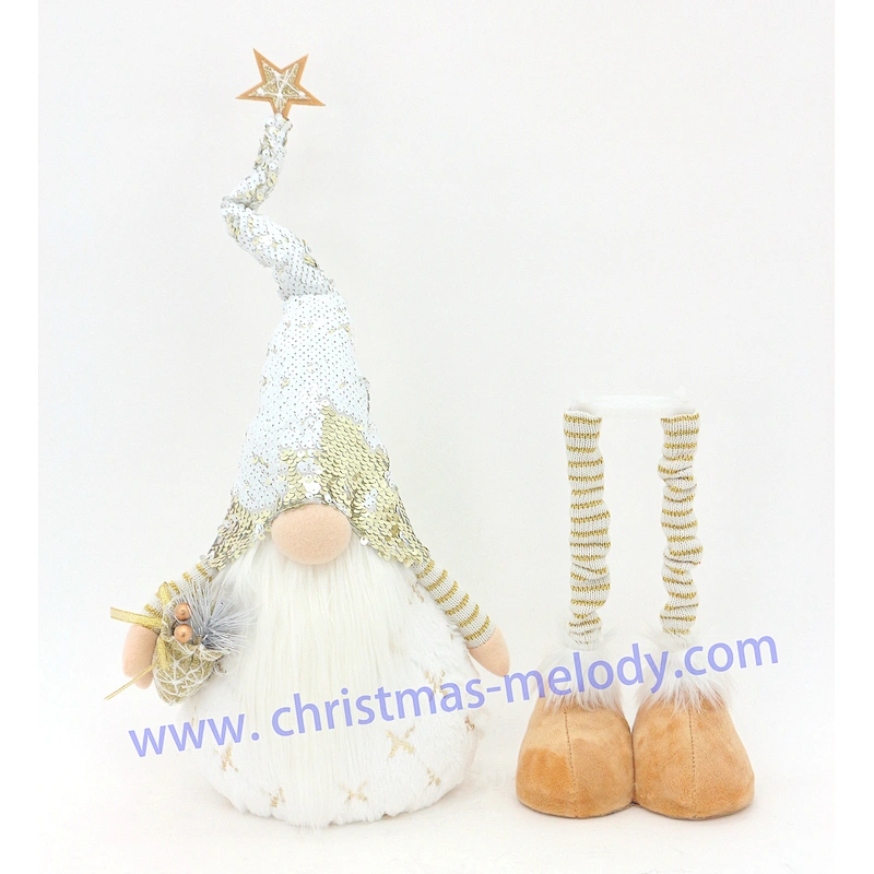 75cm  Golden standing with big nose and light