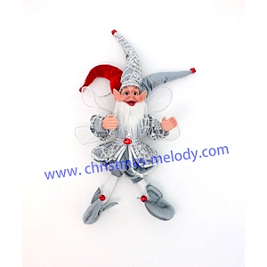 50cm Christmas elves with long nose and wings