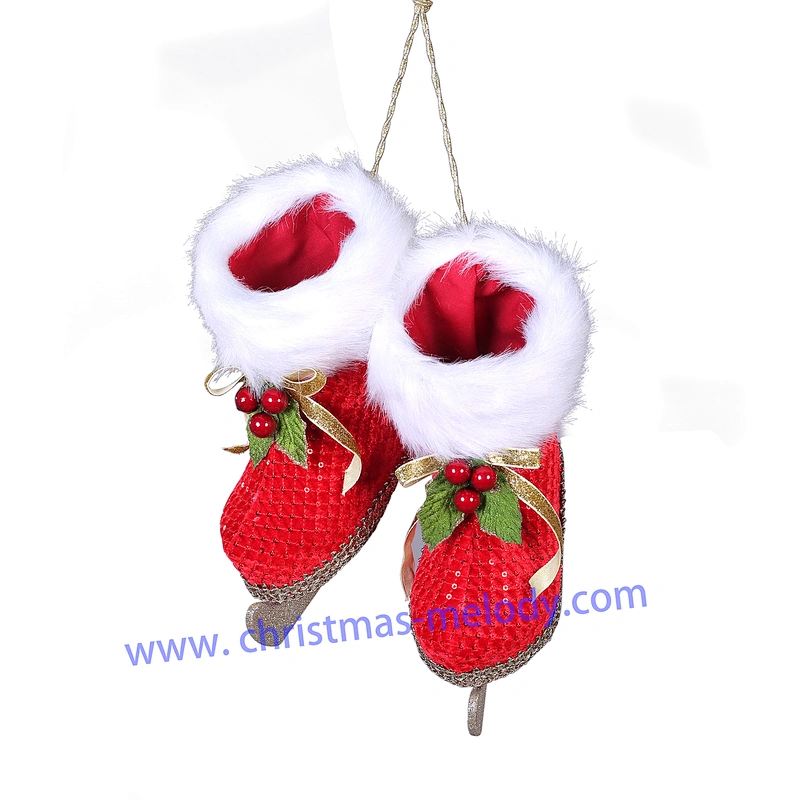 20*20cm Ice skate wreath  ice skate door hanger  ice skate decor