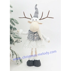 60cm  Grey standing deer