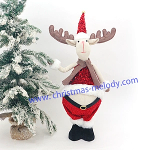 65cm  Big bellied Christmas deer