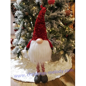 90cm  Stand with light big nose Elf