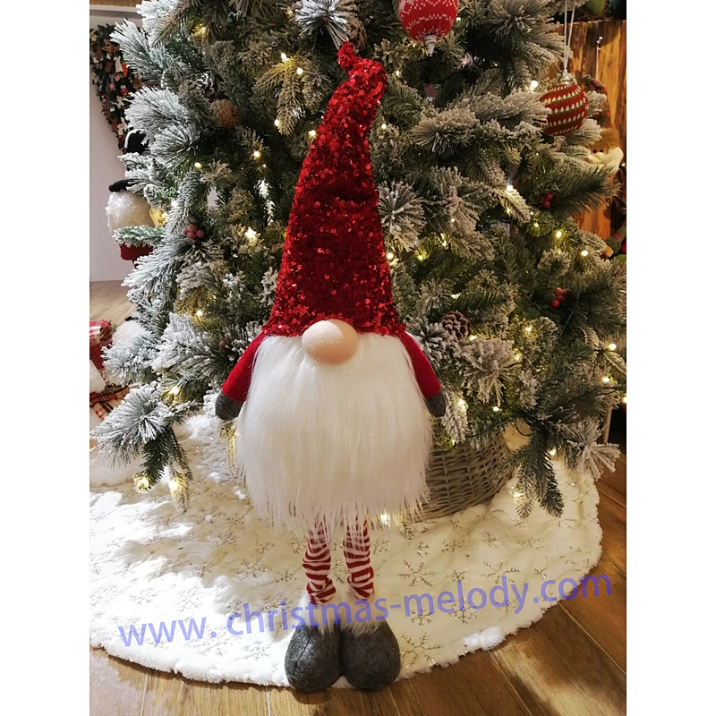 90cm  Stand with light big nose Elf
