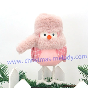 17cm  Pink hat bird