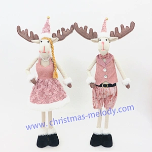 77cm-65cm  Christmas deer ab