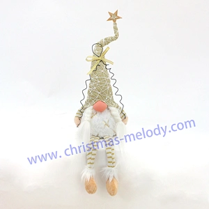 55cm  Golden swing with light big nose Elf