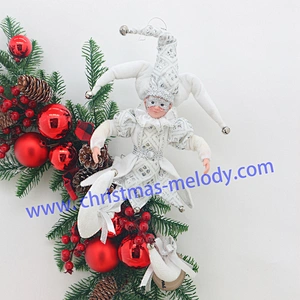 30cm/45cm/55cmChristmas elves with a mask
